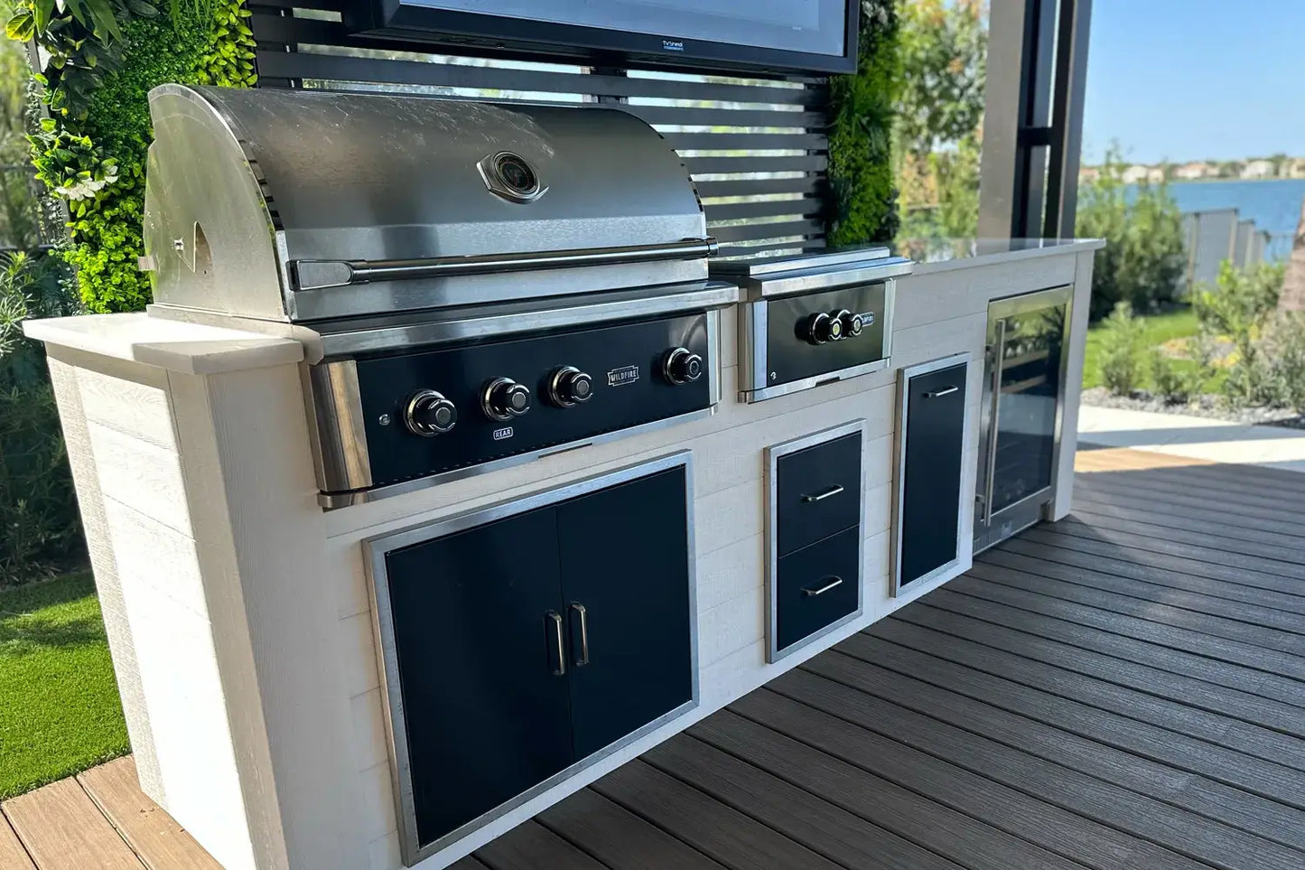 Wildfire Ranch Pro 36" Built-In Gas Grill in 304 Stainless Steel