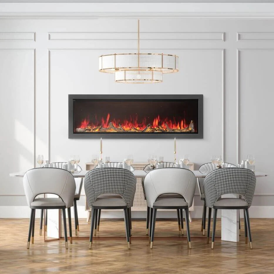 Napoleon Astound 74" Built-In Electric Fireplace