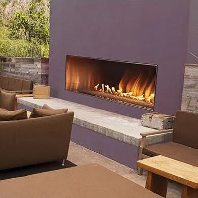 Empire 60" Carol Rose Linear Coastal Collection Outdoor Vent-Free Fireplace