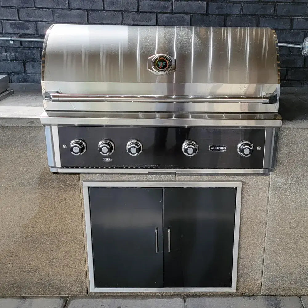 Wildfire Ranch Pro 42" Built-In Gas Grill in 304 Stainless Steel