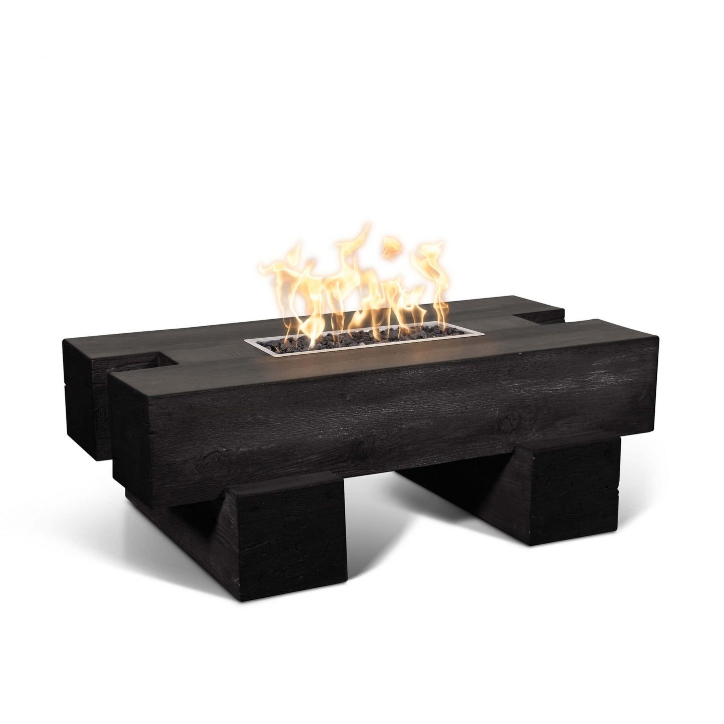 Outdoor Plus Palo Wood Grain Fire Pit