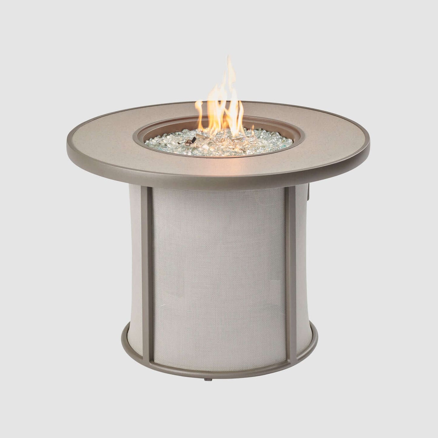 Outdoor GreatRoom Stonefire Round Fire Pit Table