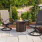 Outdoor GreatRoom Stonefire Round Fire Pit Table