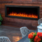 SimpliFire Forum Outdoor Electric Fireplace