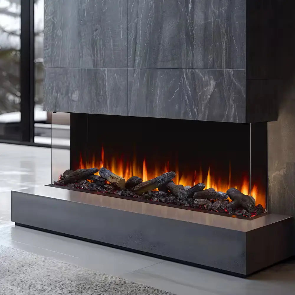 SimpliFire Triton 65" Electric Fireplace