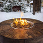 Outdoor Plus Sequoia Wood Grain Fire Pit