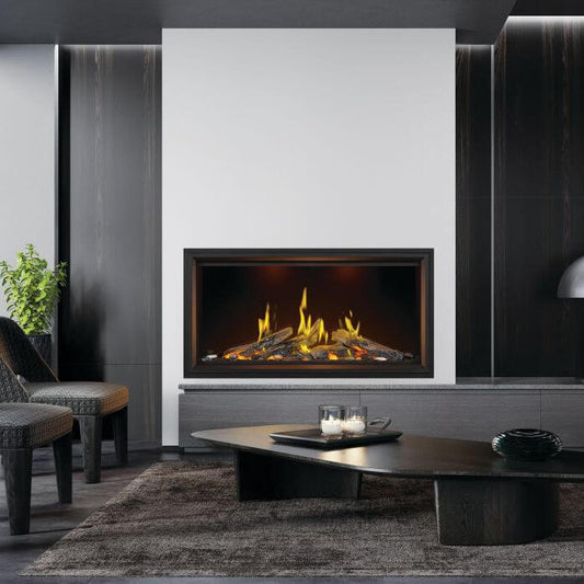 Napoleon Tall Linear Vector 50" Gas Fireplace with Luminous Logs - TLV50L