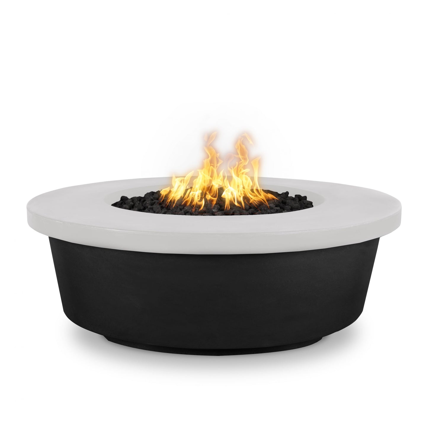 Outdoor Plus Tempe Fire Pit - Black & White Collection