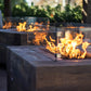 The Outdoor Plus Catalina Wood Grain Fire Pit