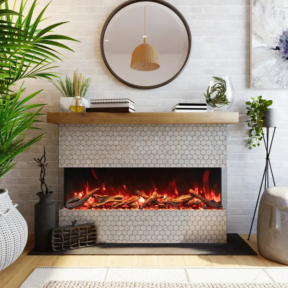 Amantii Tru View XL Deep Smart Electric Fireplace - 72