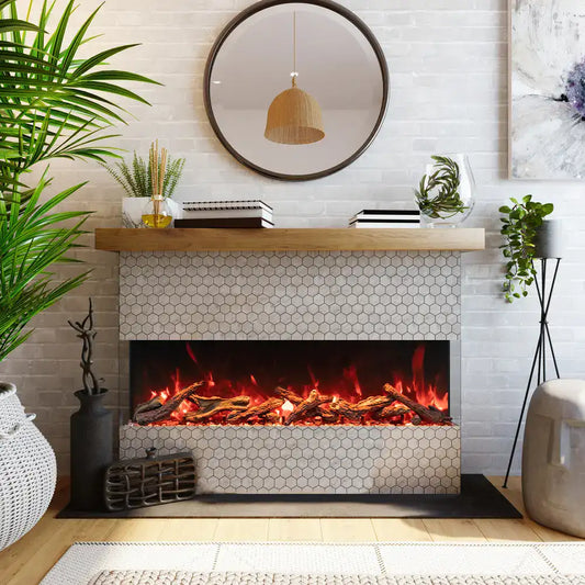 Amantii Tru View XL Deep Smart Electric Fireplace - 72"