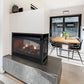 Empire Vail Premium Peninsula & See-Thru Vent-Free Fireplace