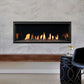 Kingsman ZCVRB72 Zero Clearance Linear Direct Vent Gas Fireplace - 72"