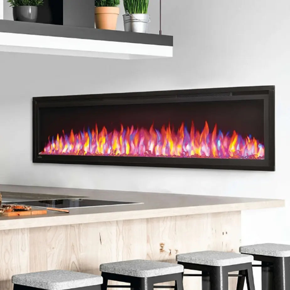 Napoleon Entice 72" Wall Mount Electric Fireplace