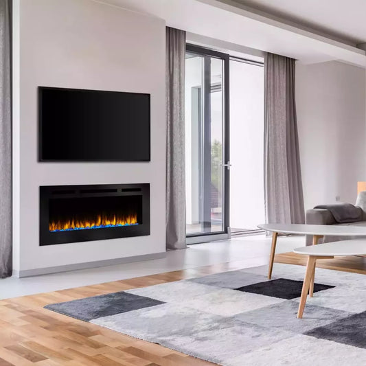 SimpliFire Allusion Linear Electric Fireplace - 60"