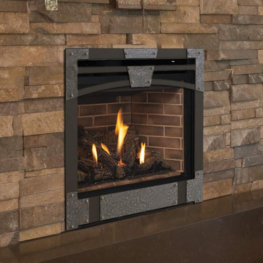 Astria Gemini DLX Direct Vent Gas Fireplace - 35"