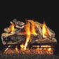 Peterson Real Fyre Outdoor Charred Rugged Split Oak Vented Gas Log Set