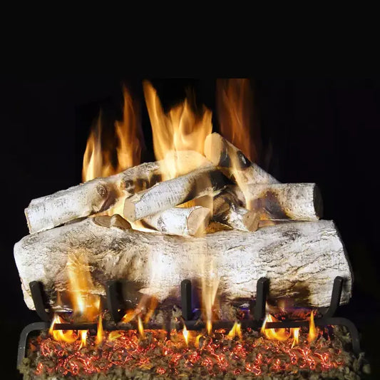 Peterson Real Fyre Mountain Birch Vented Gas Log Set