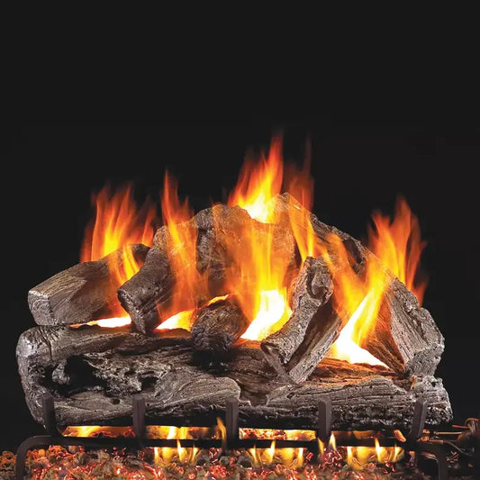 Peterson Real Fyre Rugged Oak Vented Gas Log Set