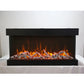 Amantii Tru View XL XT Smart Electric Fireplace - 50" Indoor/Outdoor 3-Sided
