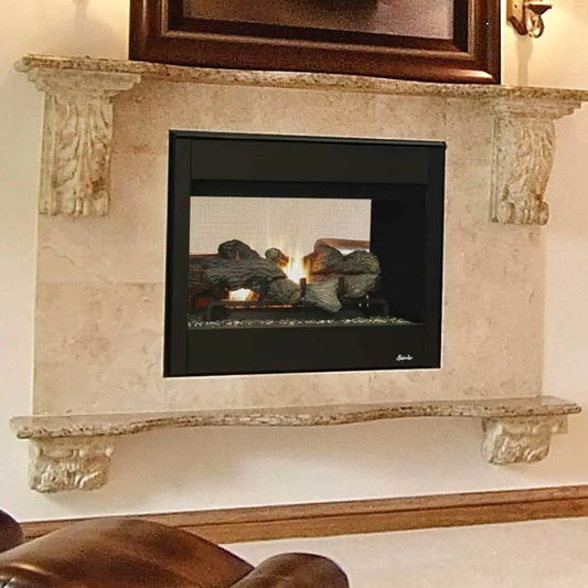 Superior DRT35ST See-Through Direct Vent Gas Fireplace - 35"