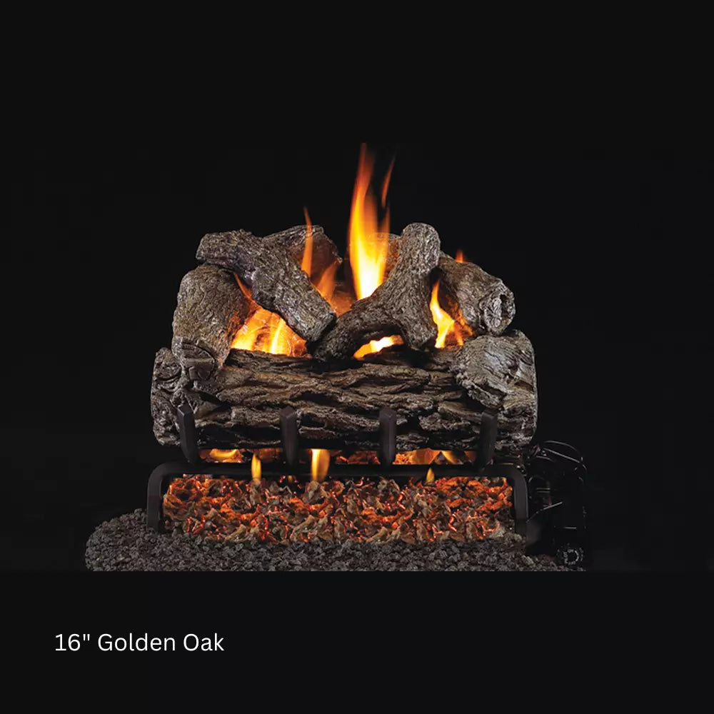 Peterson Real Fyre Golden Oak Vented Gas Log Set