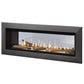 Majestic Echelon II See-Through Direct Vent Gas Fireplace - 48" - with IntelliFire Touchscreen Remote
