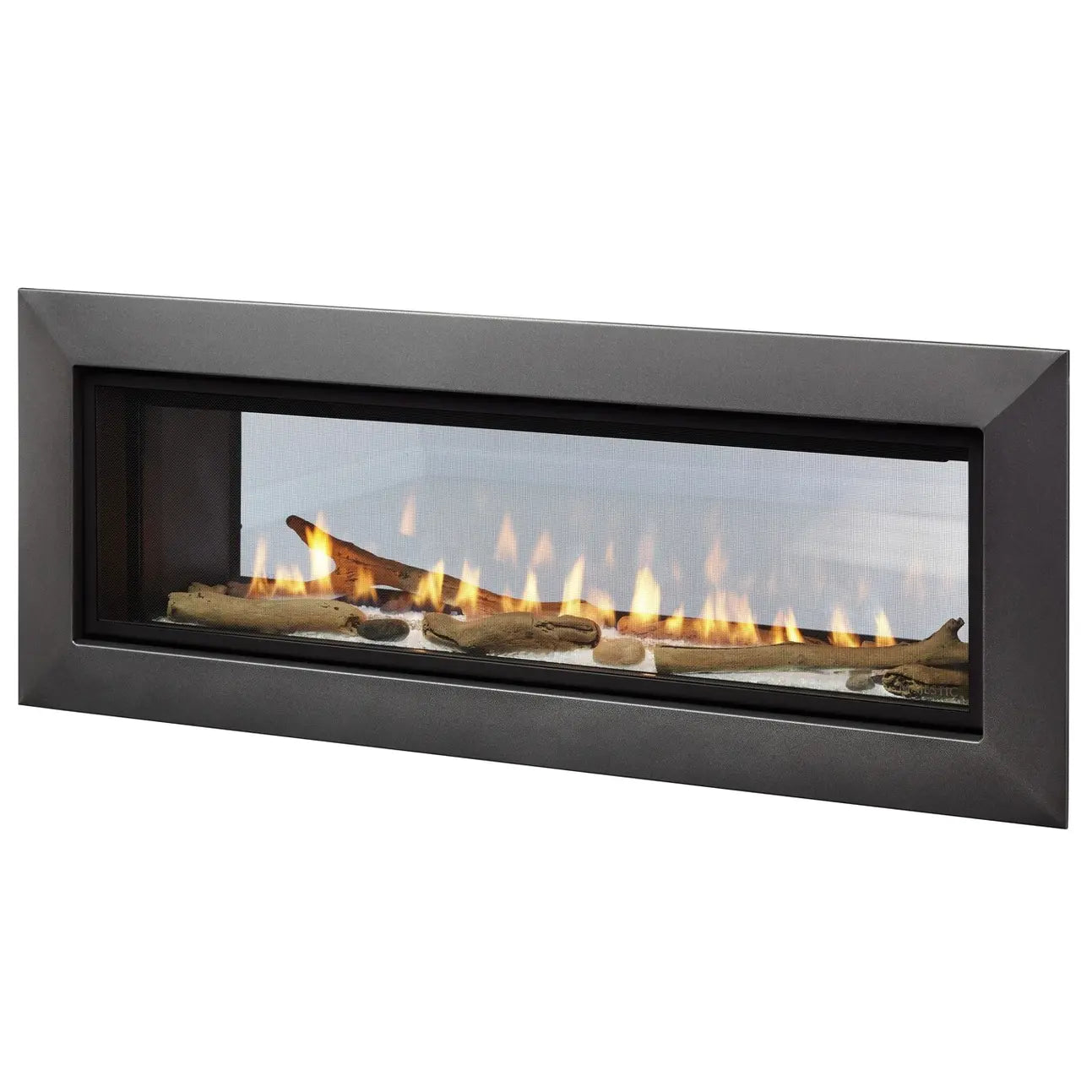 Majestic Echelon II 48" See-Through Direct Vent Gas Fireplace - with IntelliFire Touchscreen Remote