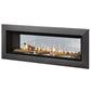 Majestic Echelon II 36" See-Through Direct Vent Gas Fireplace - with IntelliFire Touchscreen Remote