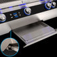 Fire Magic E660i Echelon Built-In Gas Grill - Digital Thermometer with Touch Screen, 30"x22" Cooking Area (660 sq. in.)