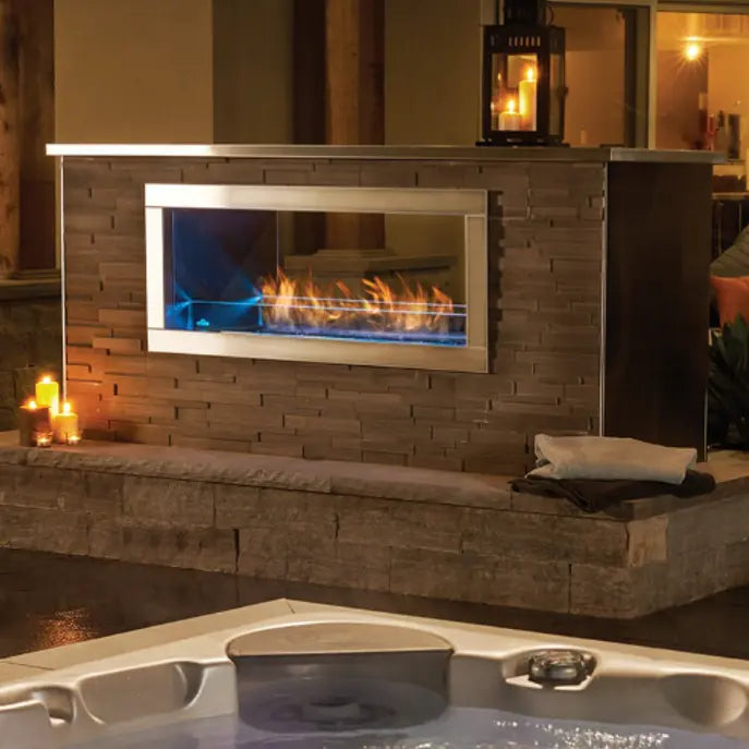 Napoleon Galaxy See-Through Outdoor Gas Fireplace - 48"