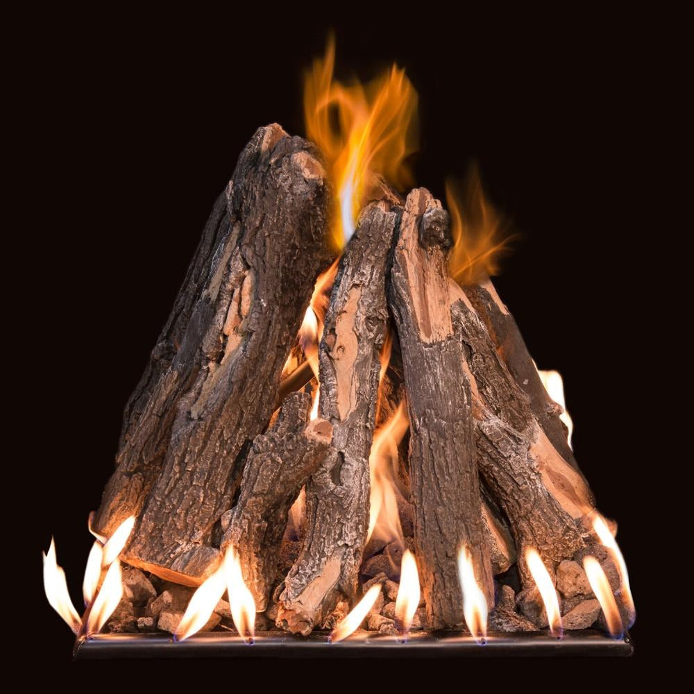 Grand Canyon Arizona Weathered Oak Fire Pit Gas Log Set