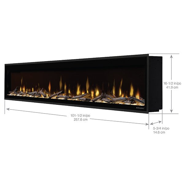 Dimplex Evolve 100" Built-in Linear Electric Fireplace - EVO100