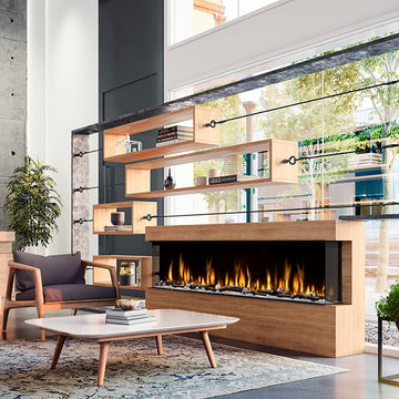 3 Sided Fireplace | The Great Fire Company