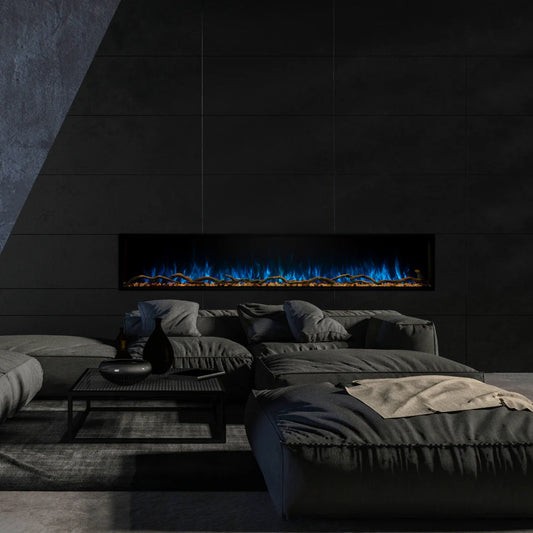 Modern Flames Landscape Pro Slim Built-in Electric Fireplace - 80"