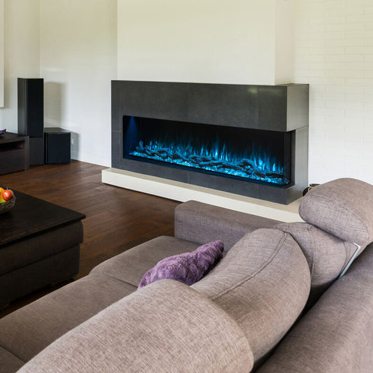Modern Flames Landscape Pro Multi-Sided Built-in 68" Electric Fireplace - LPM 6816