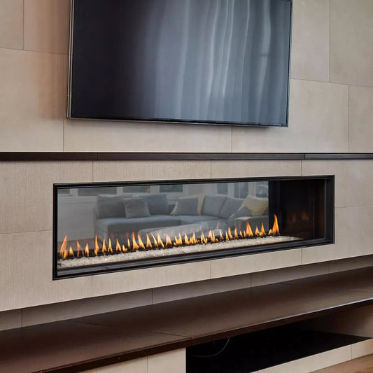 Montigo Distinction 72" See-Through Direct Vent Linear Gas Fireplace