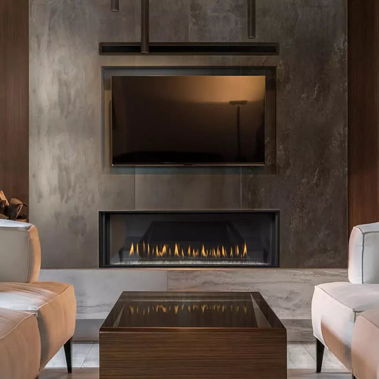 Montigo Distinction 48" Direct Vent Linear Gas Fireplace - D4815NI-2