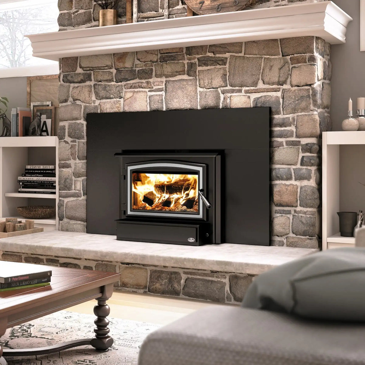 7+ Wood Burning Insert With Blower 7+ Wood Burning Insert With Blower