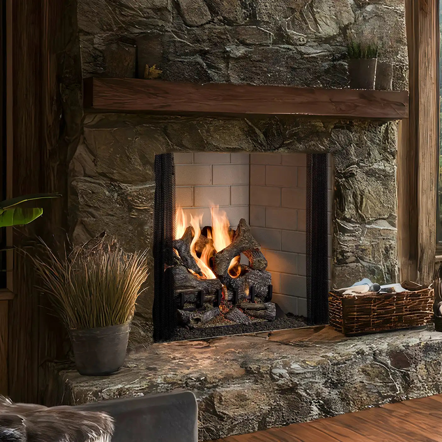 Majestic Ashland 42" Wood Burning Fireplace
