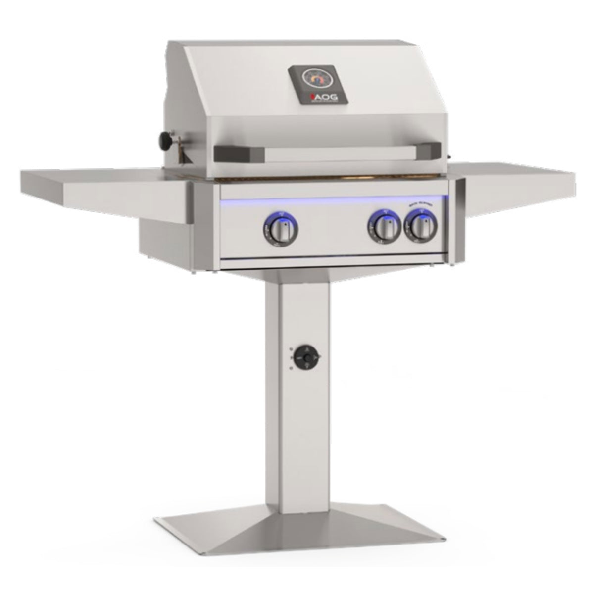 American Outdoor Grill 24" In-Ground/Patio L-Series Post Mount Gas Grill