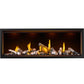 Napoleon Tall Linear Vector 74" Gas Fireplace with Luminous Logs - TLV74L