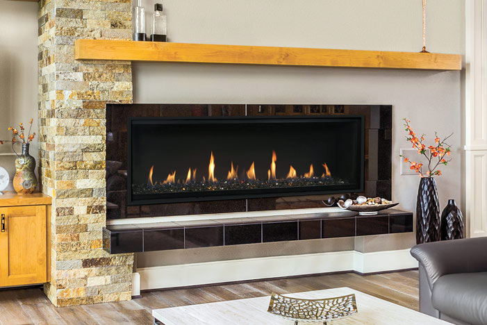 Superior DRL4060 Linear Direct Vent Gas Fireplace - 60"