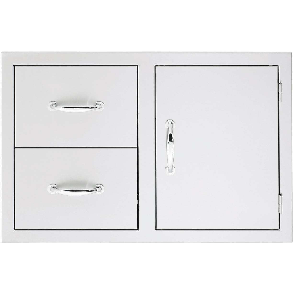 Summerset 33" 2-Drawer & Access Door Combo Masonry Frame Return