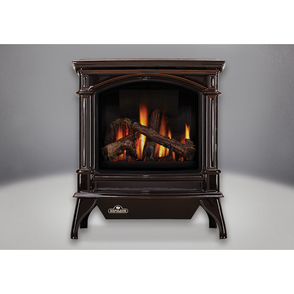 Napoleon Knightsbridge Series Majolica Brown Direct Vent Gas Stove