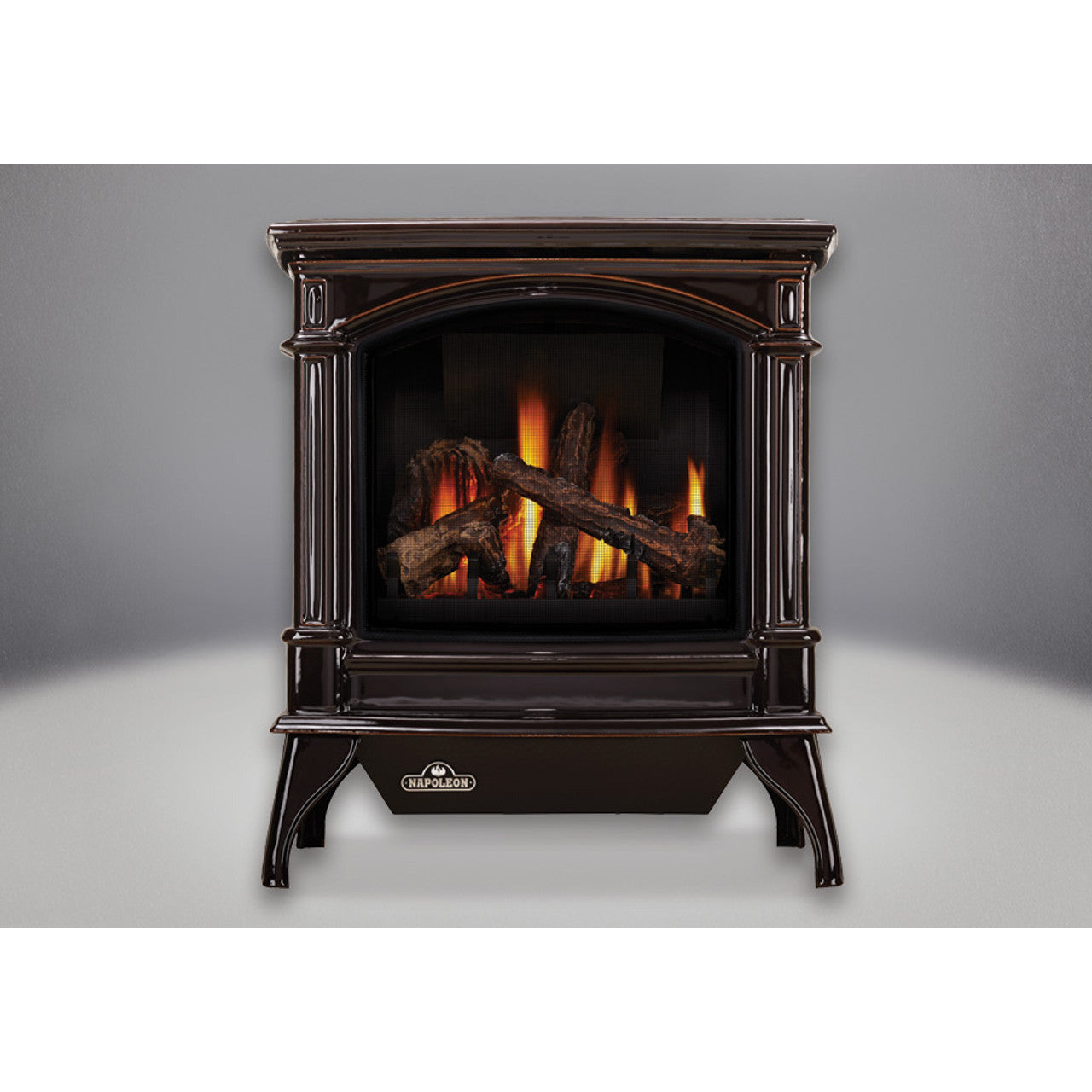 Napoleon Knightsbridge Series Majolica Brown Direct Vent Gas Stove