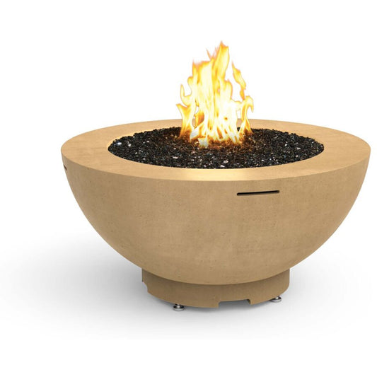 American Fyre Designs 48" Round Concrete Gas Fire Bowl