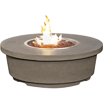 American Fyre Designs Contempo Round 47" Fire Pit Table