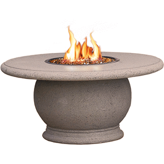 American Fyre Designs Amphora 48" Round Fire Pit Table