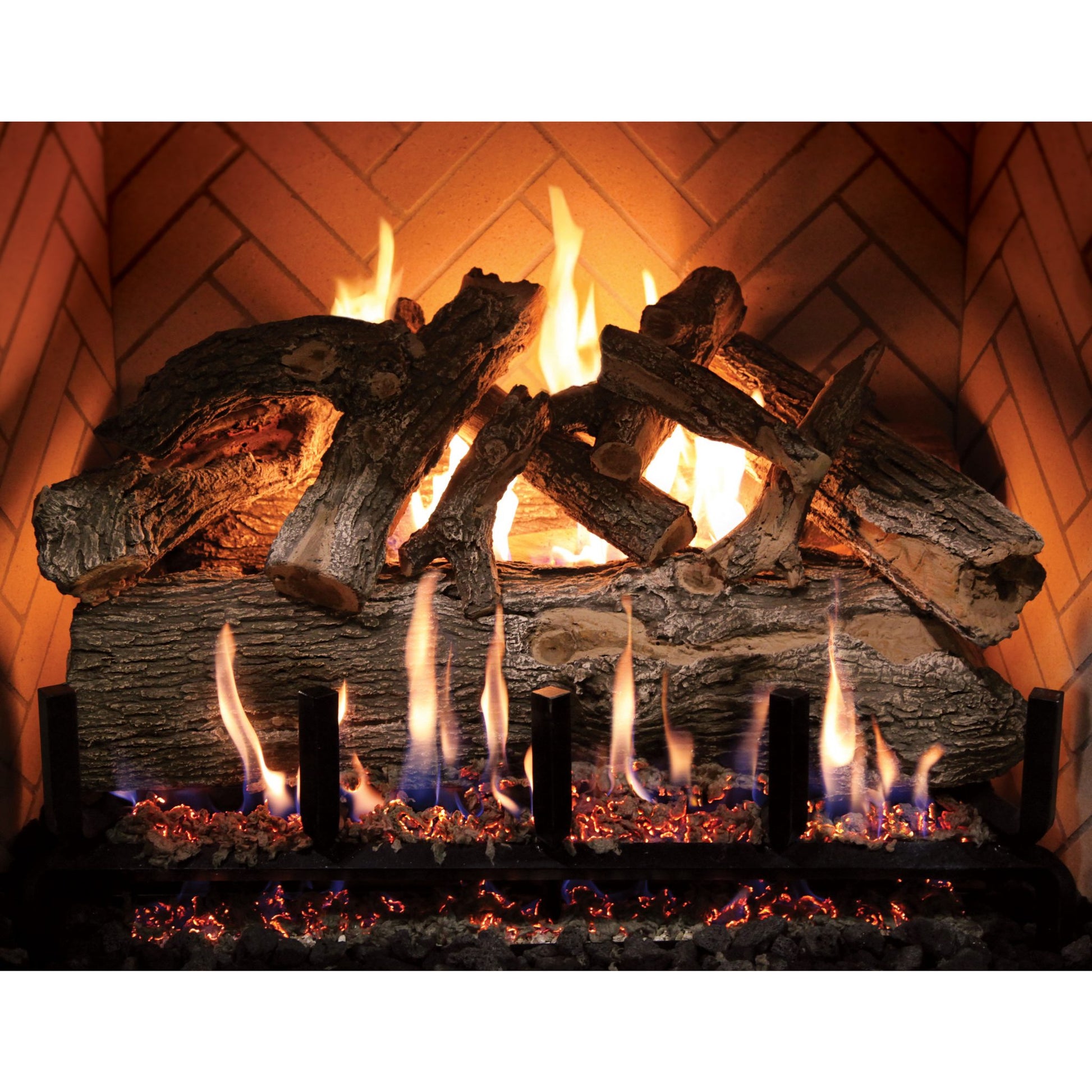 Grand Canyon Arizona Weathered Oak Jumbo Vented Gas Log Set (includes Burner)